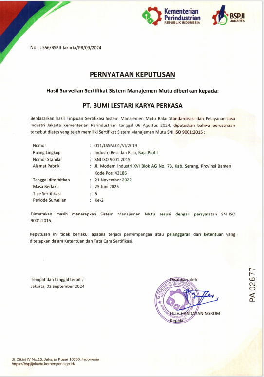 Sistem Manajemen Mutu SNI ISO 9001:2015